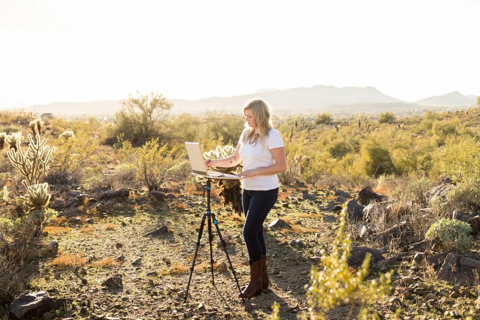 pierce and paint plein air horizontal